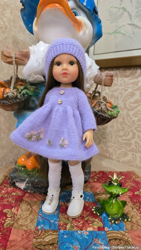 Вязаная одежда для кукол, разного формата (фото 4)