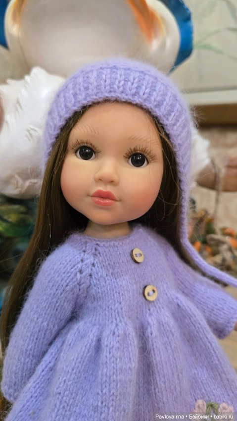 Вязаная одежда для кукол, разного формата (фото 5)