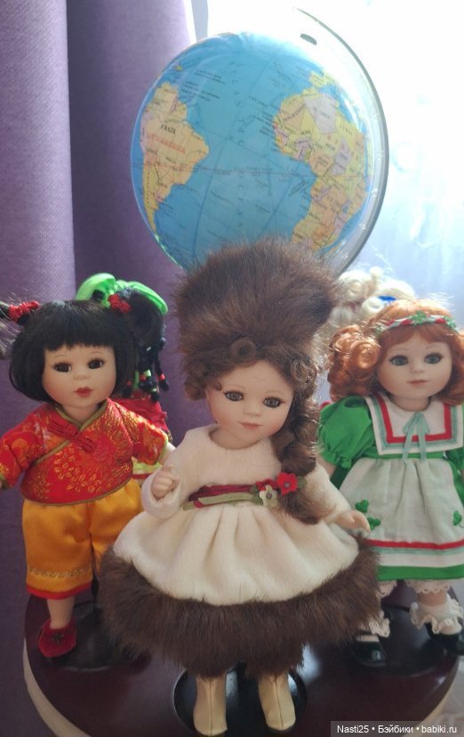 Лот из 6 кукол "Дети мира" Marie Osmond (фото 2)