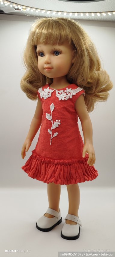Платье для кукол Паола Рейна 32-34 см (фото 6)