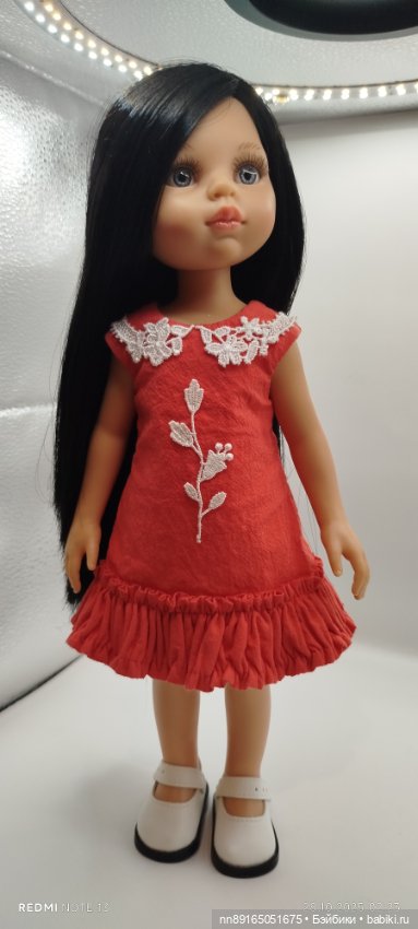 Платье для кукол Паола Рейна 32-34 см (фото 7)