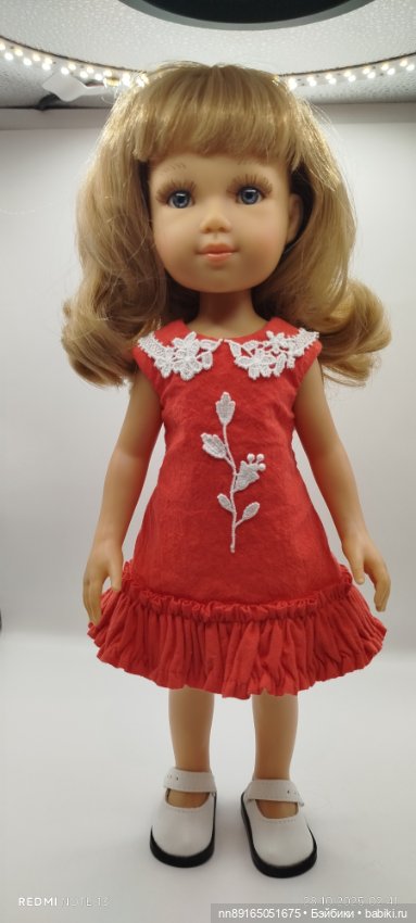 Платье для кукол Паола Рейна 32-34 см (фото 5)