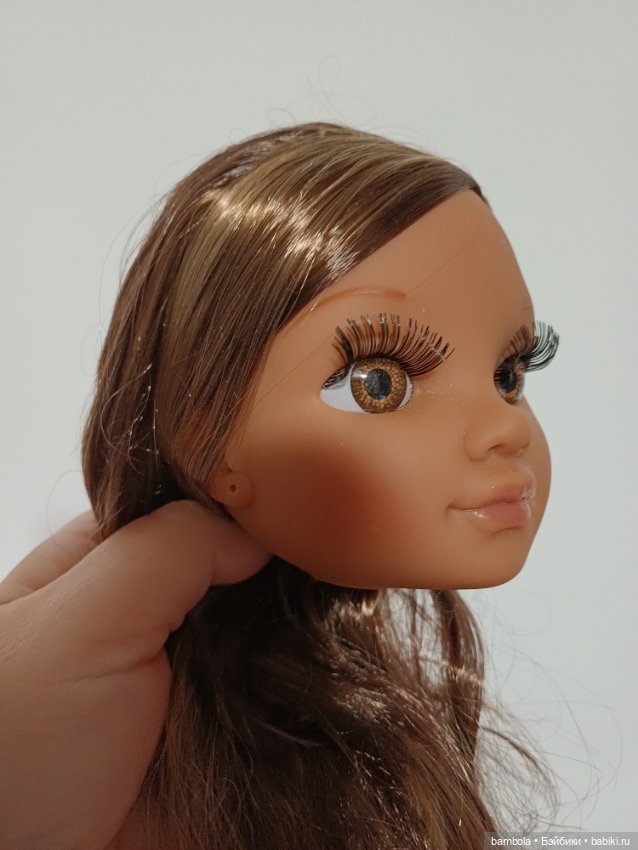 Голова от куколки Famosa — Тела и головы для кукол (фото 3)