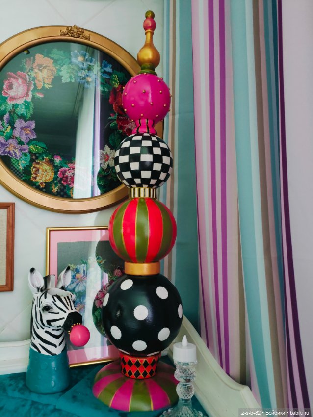 Альтернативная ёлка в стиле MacKenzie-Childs (фото 8)