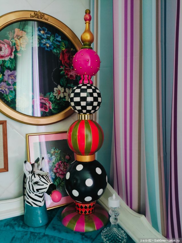 Альтернативная ёлка в стиле MacKenzie-Childs (фото 2)