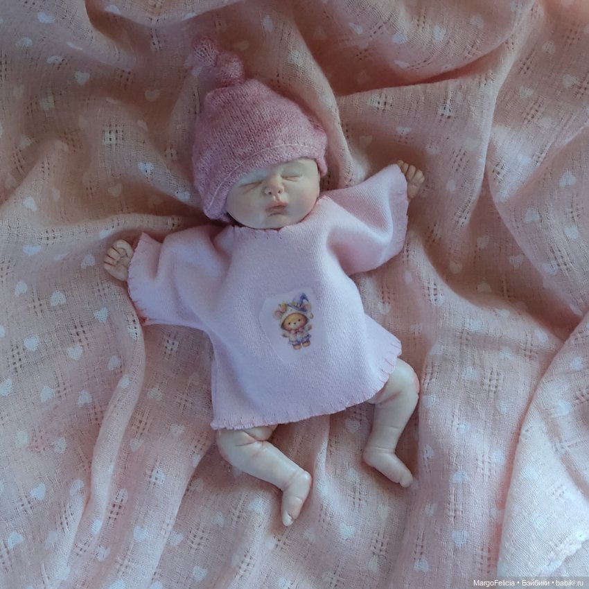 Мини реборн девочка Кукла младенец (фото 6)