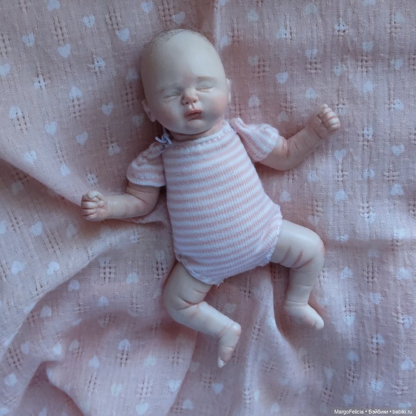 Мини реборн девочка Кукла младенец (фото 7)