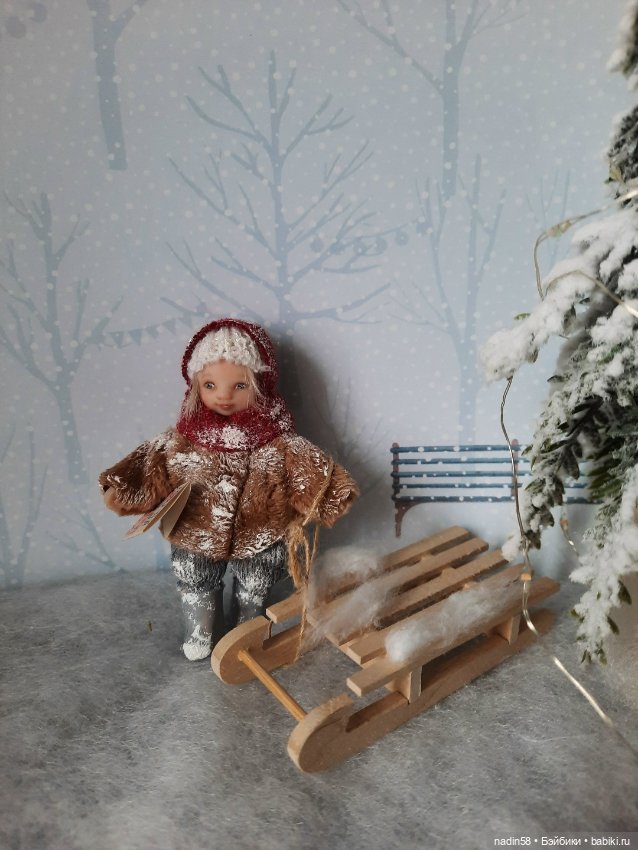 Малышка на елочку — Авторские игрушки (фото 4)