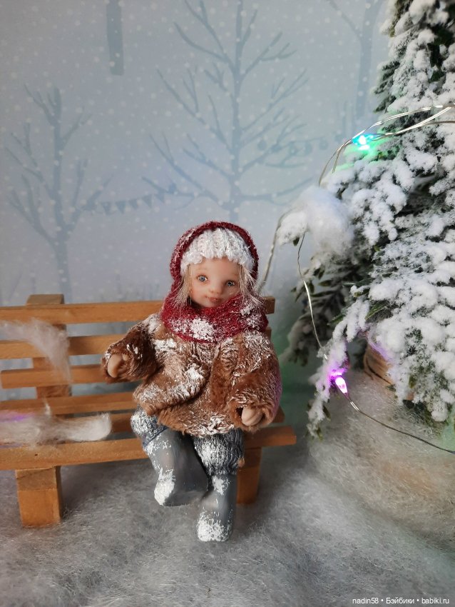 Малышка на елочку — Авторские игрушки (фото 2)