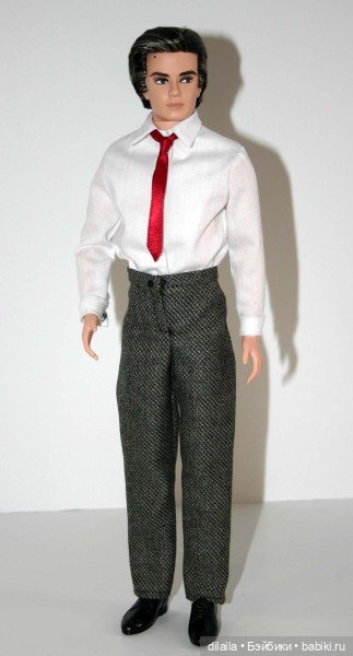 Выкройка PDF в натуральную величину / мужская одежда для куклы Кен (Mattel) (фото 3)