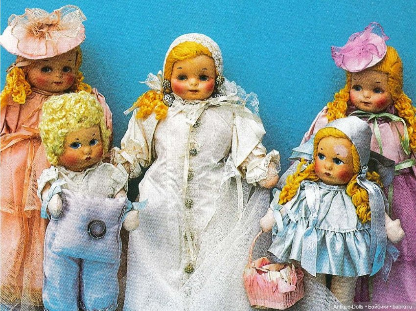 Cloth Dolls 1920s–1930s / Polly Judd / редкий справочник Антикварные тканевые куклы, описание и оцен (фото 6)