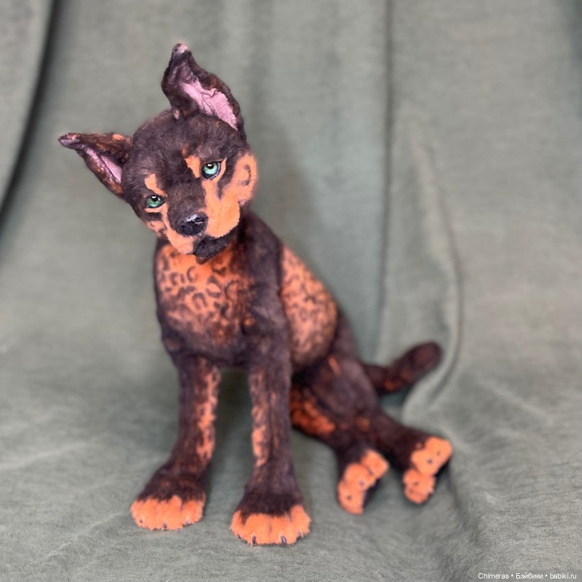 Ягуаровая собака ПАРАИБЫ — Авторские игрушки (фото 4)