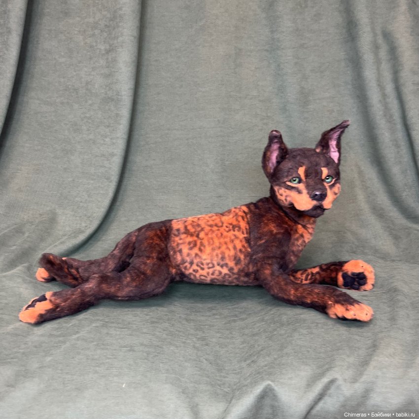 Ягуаровая собака ПАРАИБЫ — Авторские игрушки (фото 6)