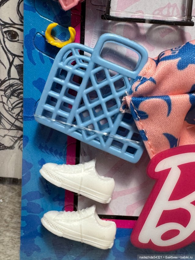 Набор одежды для Барби "Динозавры" платье и майка (фото 4)