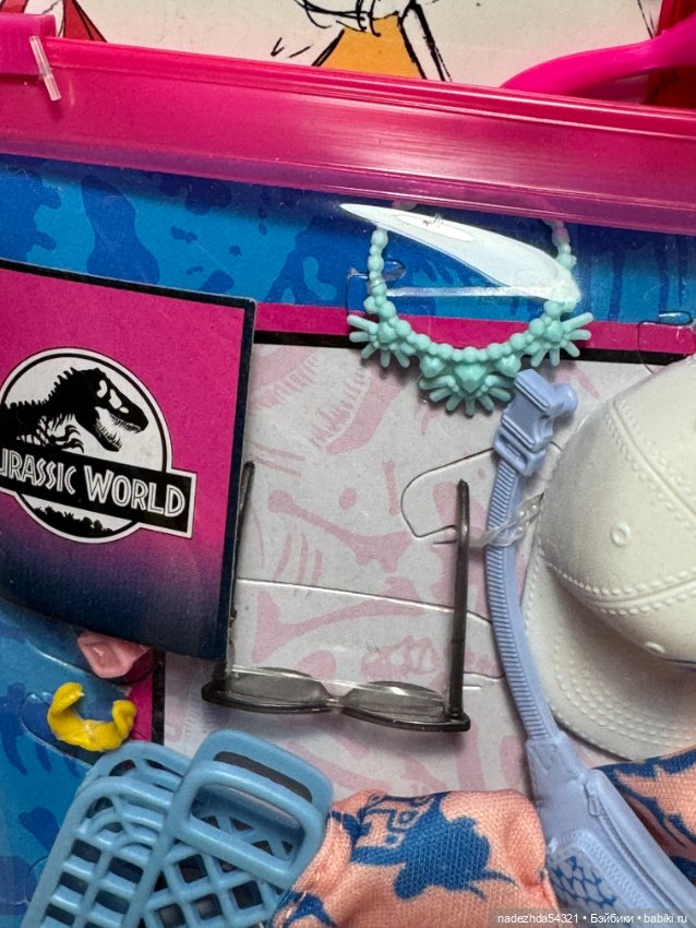 Набор одежды для Барби "Динозавры" платье и майка (фото 5)
