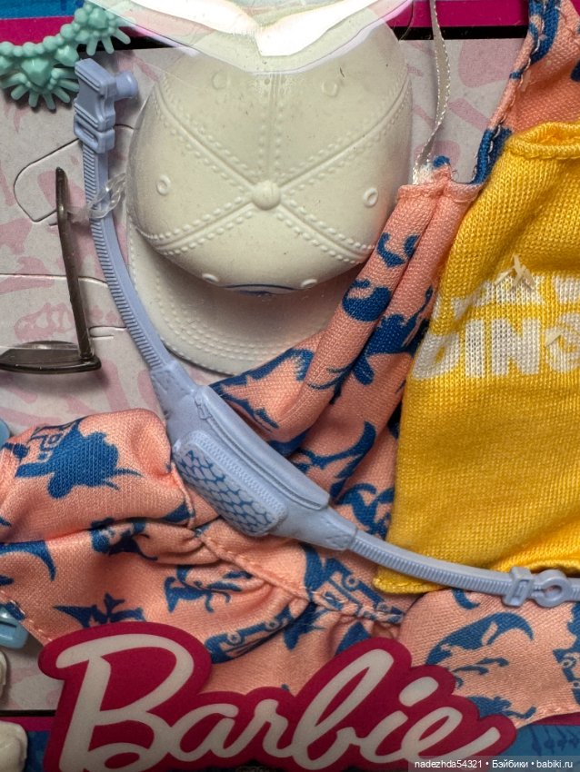 Набор одежды для Барби "Динозавры" платье и майка (фото 3)