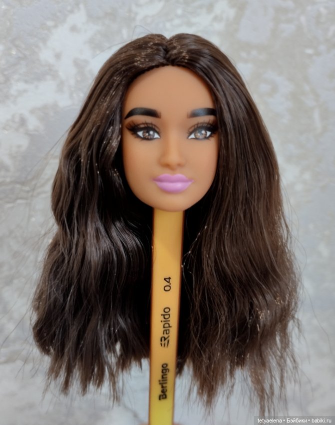 Голова Барби Extra перепрошитая (фото 6)