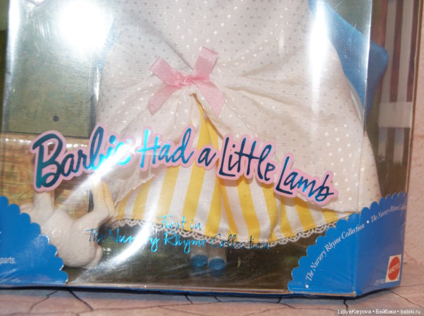 Платье, обувь, подставка от Barbie Had a Little Lamb (фото 4)