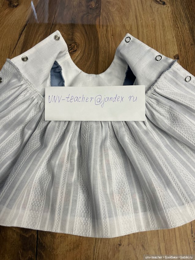 Джинсовое платье для Готц (фото 9)