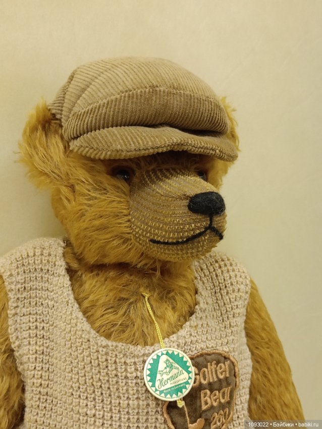 Мишка гольфист Hermann — Винтажные куклы и игрушки детства (фото 3)