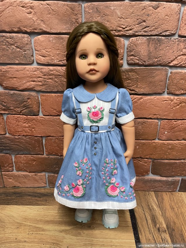 Джинсовое платье для Готц