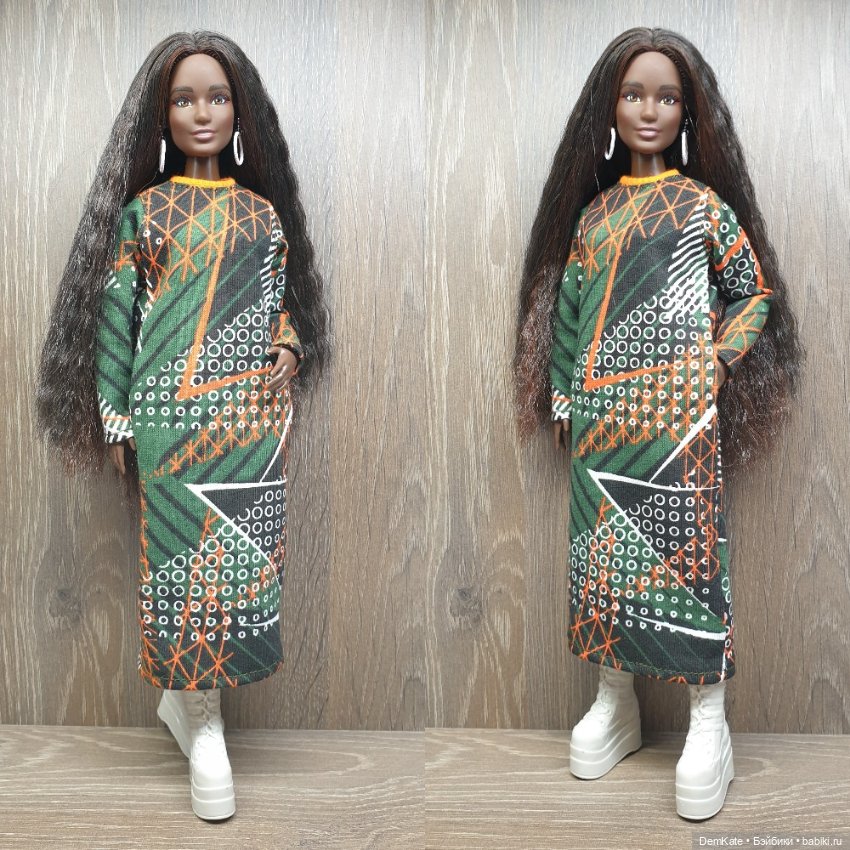 Платье для Барби пышки — Одежда для кукол