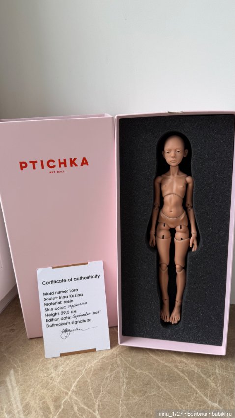 Птичка Лора — Авторские куклы BJD (фото 3)