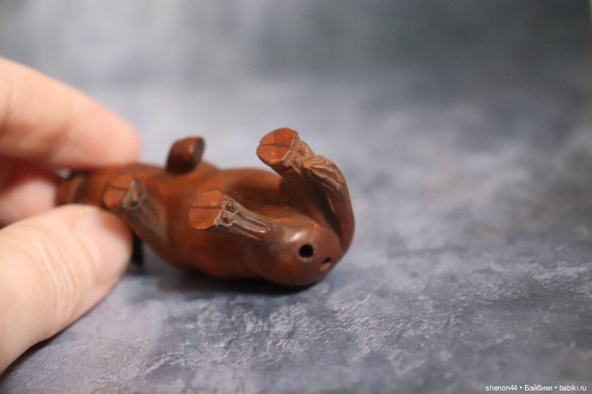 Нэцкэ "Буйвол".Животные восточного календаря (фото 5)