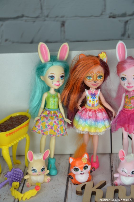 Лот enchantimals Энчантималс, б/у, нюансы (фото 3)