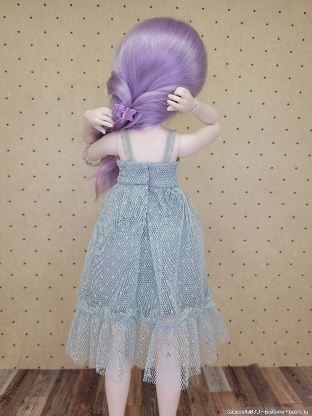 Полыневое платье для BJD 1/5 (фото 6)