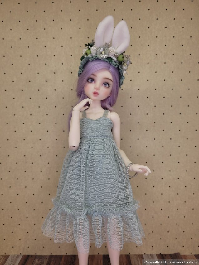 Полыневое платье для BJD 1/5