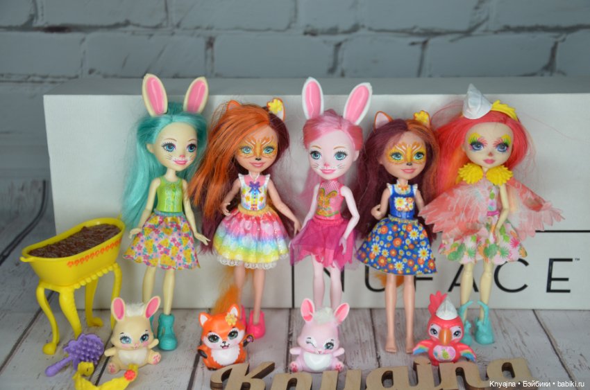 Лот enchantimals Энчантималс, б/у, нюансы (фото 2)