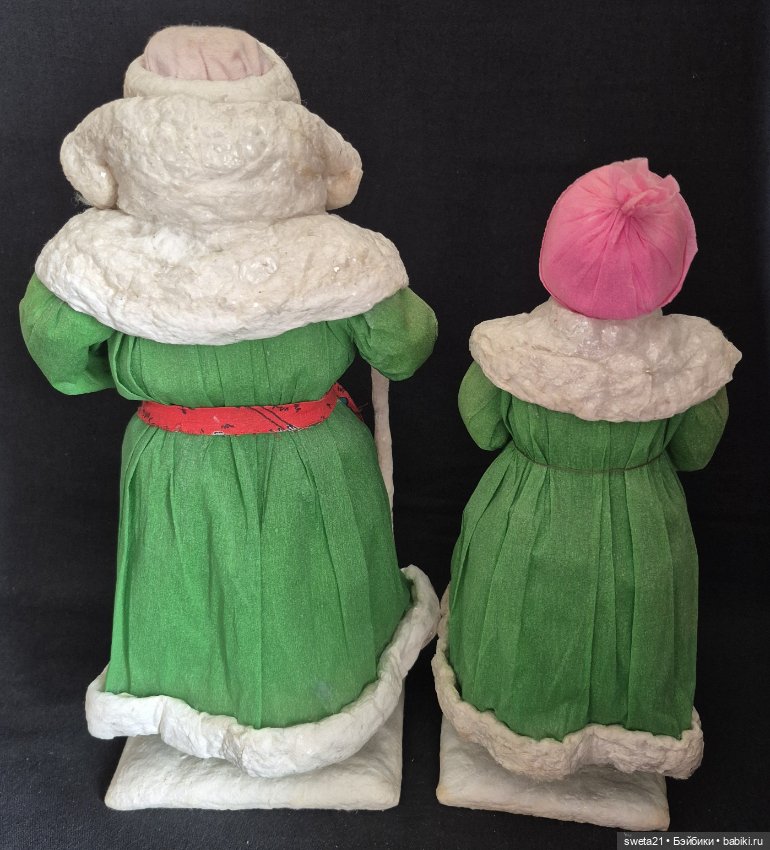 Дед мороз и снегурочка СССР (продажа лотом) (фото 3)