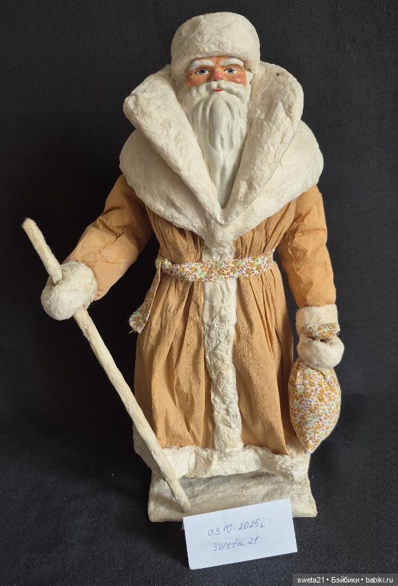 Дед мороз СССР — Винтажные куклы и игрушки детства (фото 7)