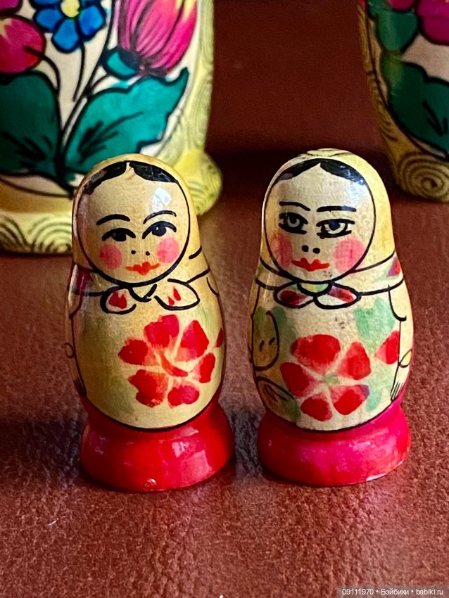 Матрёшки СССР . 7 штук — Винтажные куклы и игрушки детства (фото 5)