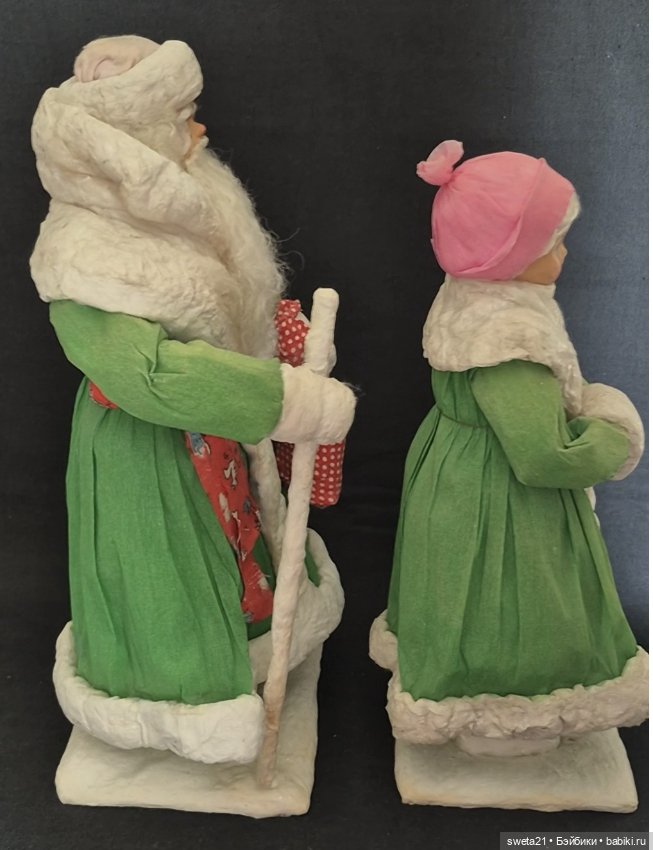 Дед мороз и снегурочка СССР (продажа лотом) (фото 4)