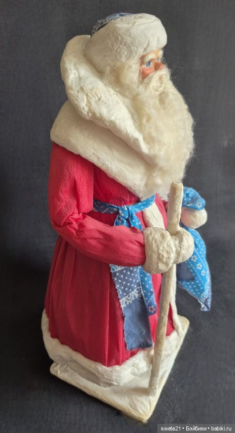 Дед мороз СССР — Винтажные куклы и игрушки детства (фото 6)