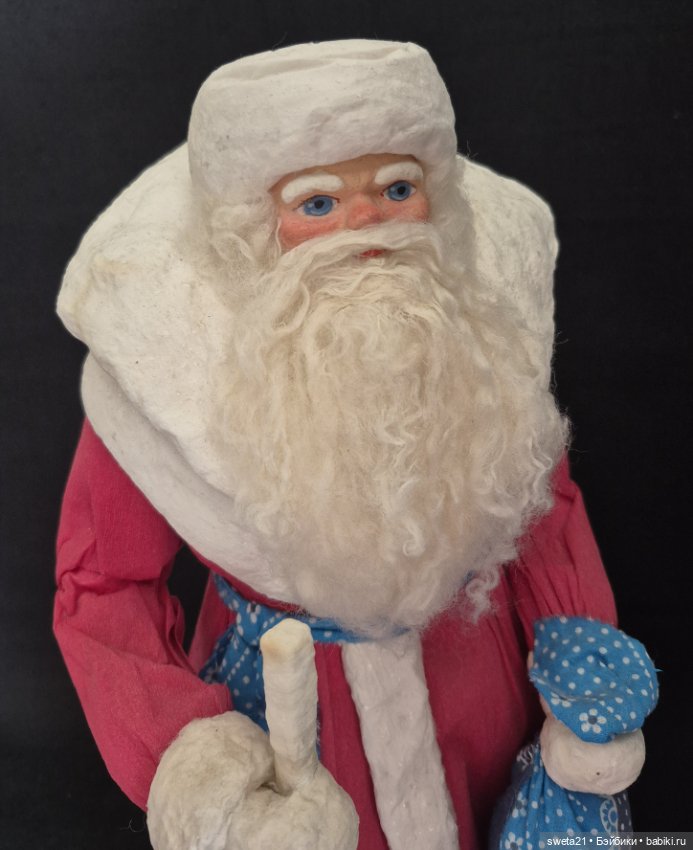 Дед мороз СССР — Винтажные куклы и игрушки детства (фото 2)