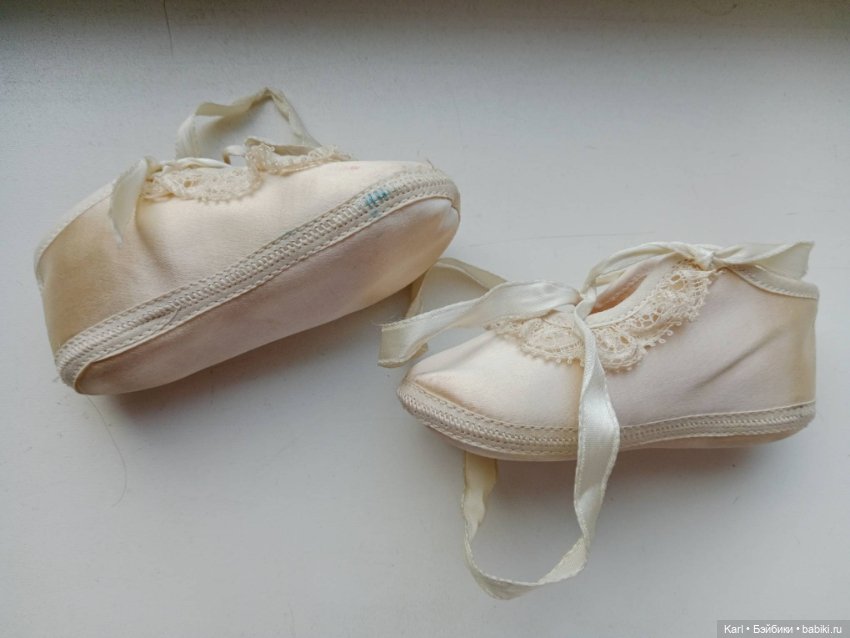 Антикварные туфли Mrs.Day's Ideal с оригинальными носками (фото 4)