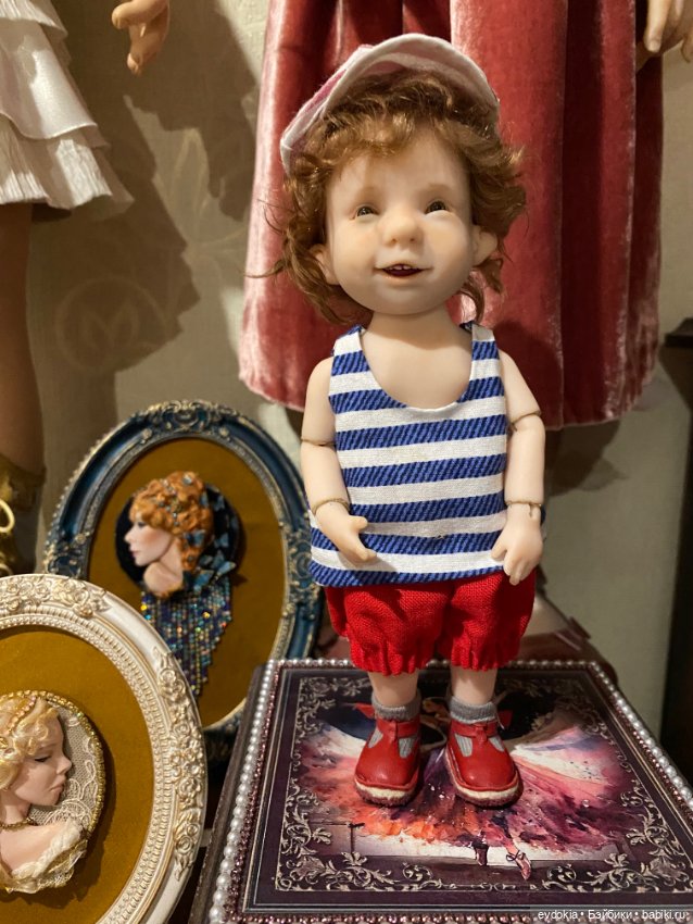 Мальчуган хулиган — Авторские куклы (фото 6)
