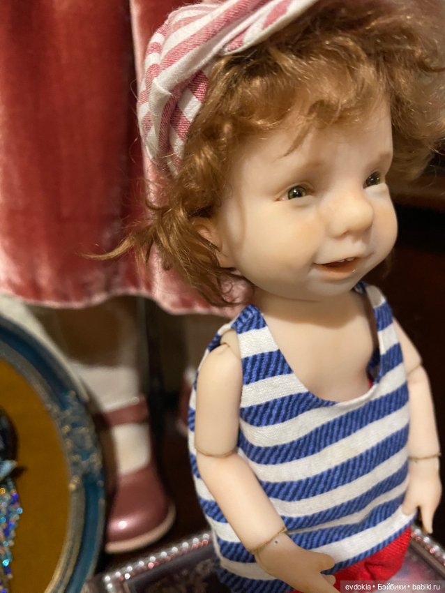 Мальчуган хулиган — Авторские куклы (фото 2)