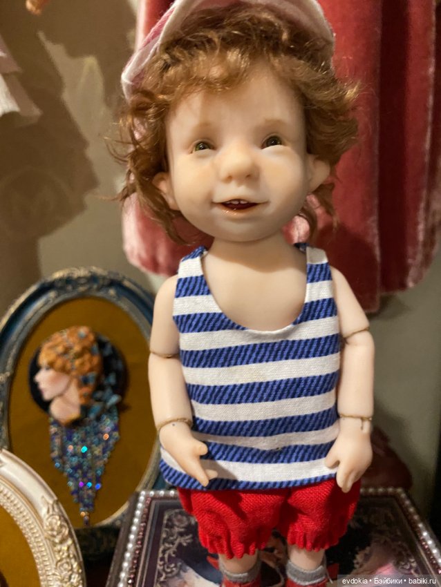 Мальчуган хулиган — Авторские куклы (фото 3)