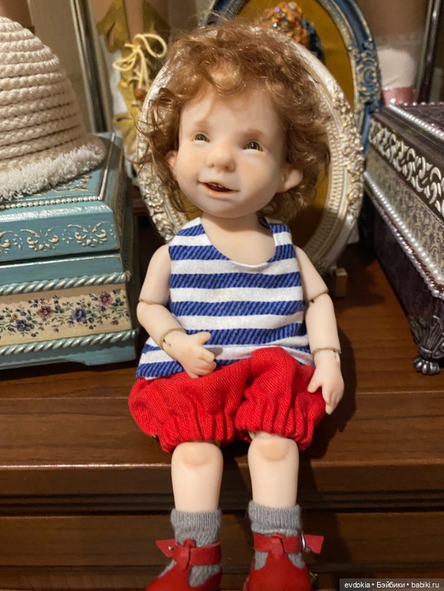 Мальчуган хулиган — Авторские куклы