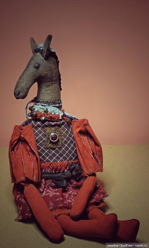 Лошадка — Авторские игрушки (фото 4)