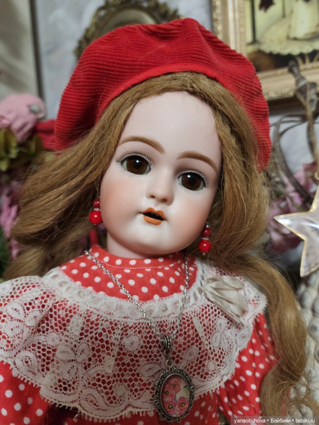 Антикварная куколка Хандверк 79, рост 45 см (фото 2)