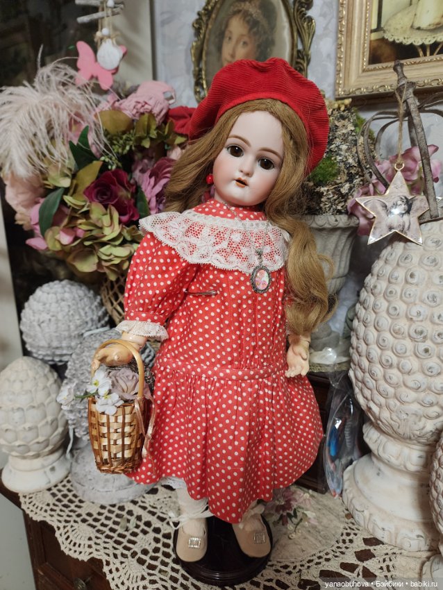 Антикварная куколка Хандверк 79, рост 45 см (фото 5)