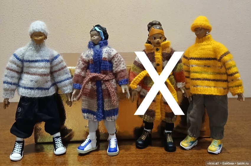 Вязаная одежда для Come4arts (фото 3)