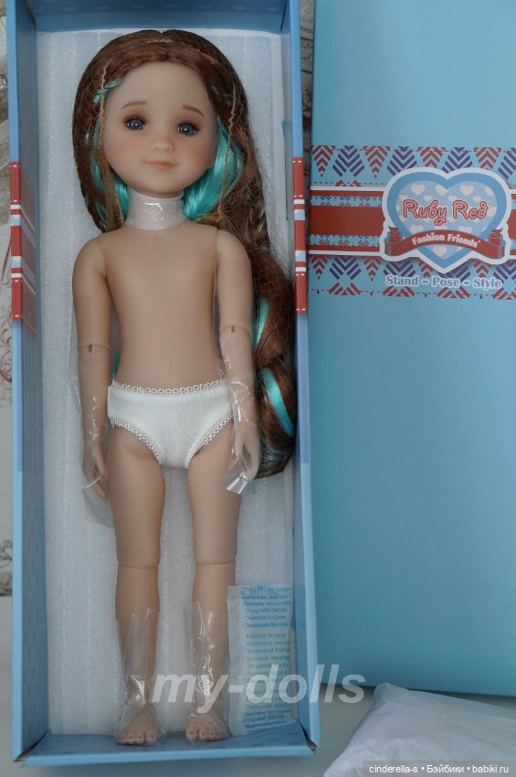 Кукла Элла НЮД Ruby Red Live Your Truth - Ella