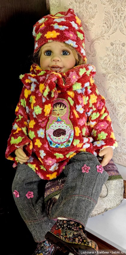 Виниловая кукла Бигги от Monika Peter-Licht (фото 4)