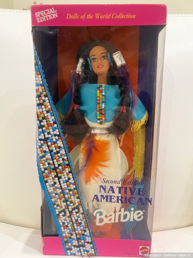 Barbie Native American 1993 год (фото 10)